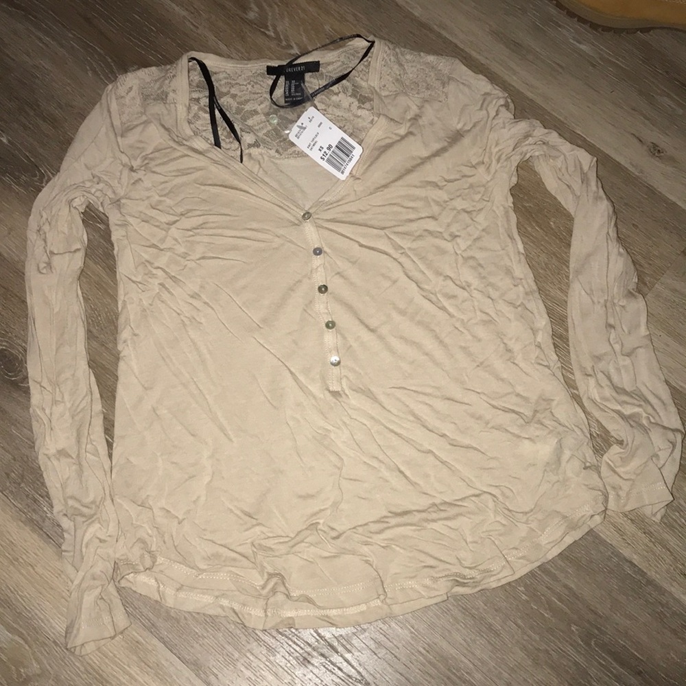 Forever 21 Cotton long sleeve